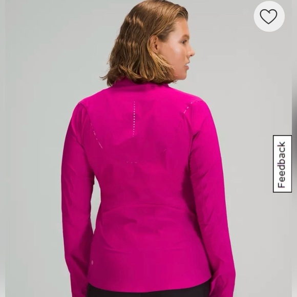 Lululemon Fast and Free
Windbreaker 
Ripened Raspberry $198 Size 8 Like New - Picture 3 of 7